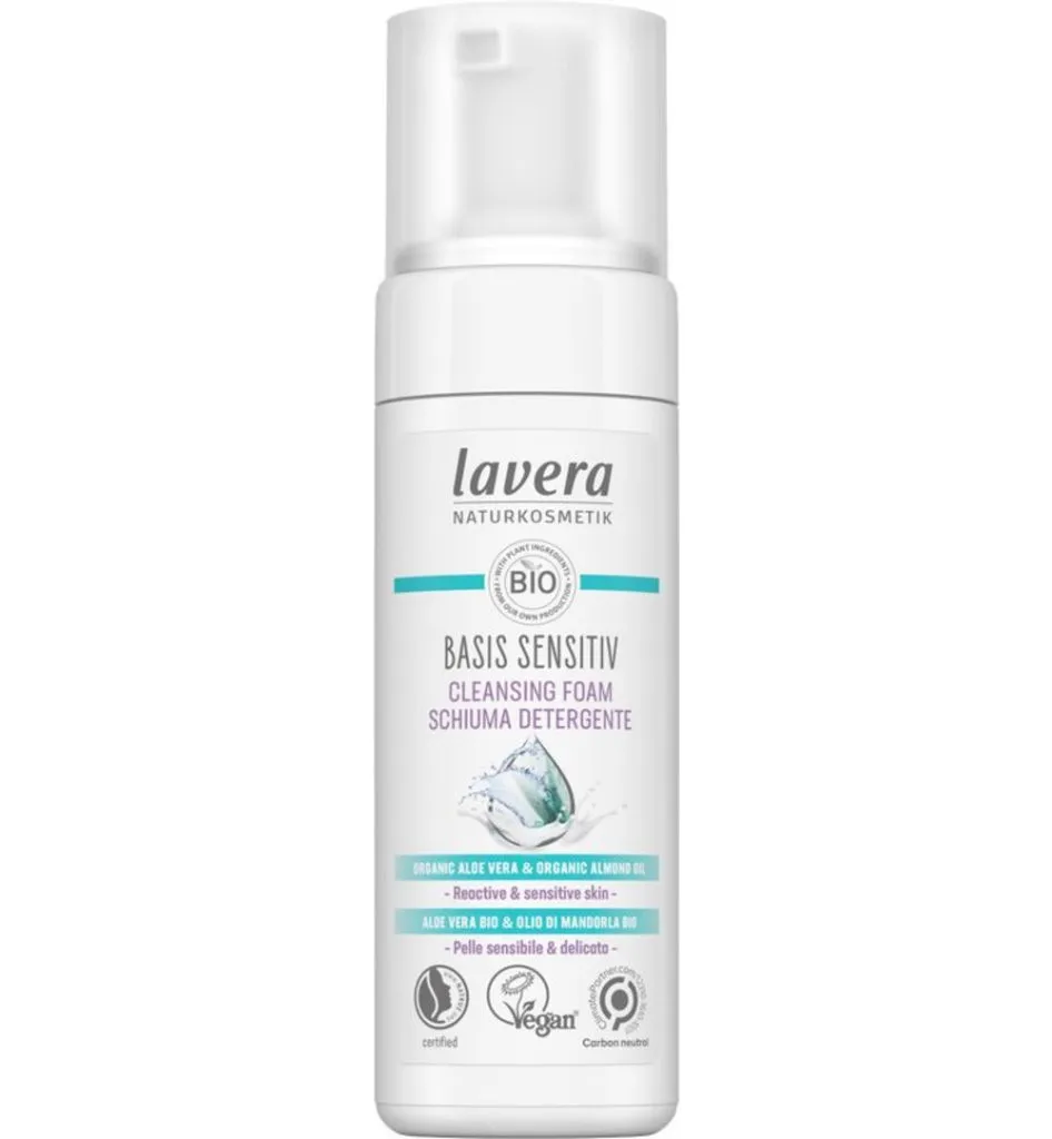 Lavera Basis sensitiv cleansing foam EN-IT (150 ml)