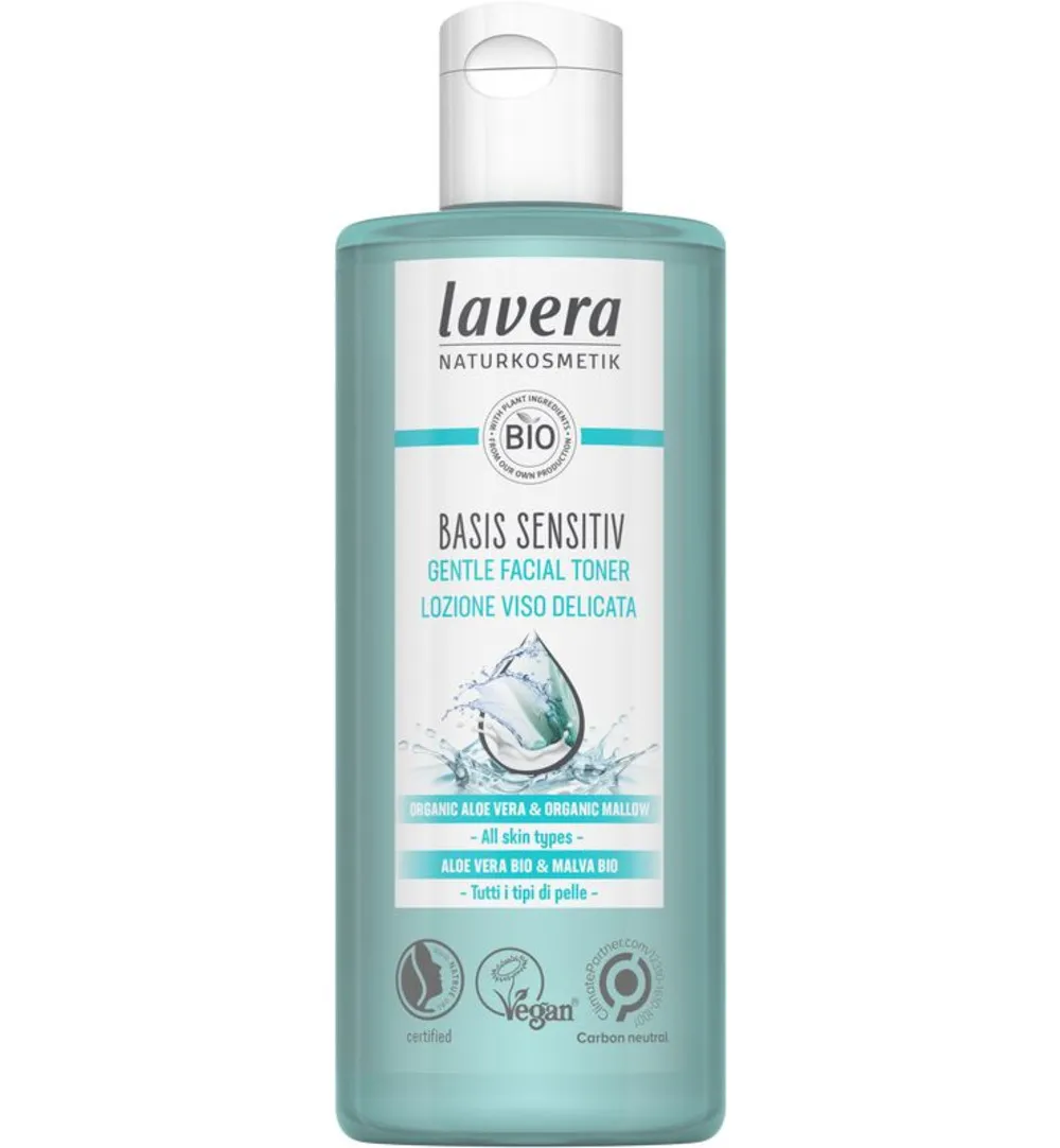 Lavera Basis sensitiv gentle facial toner EN-IT (200 ml)