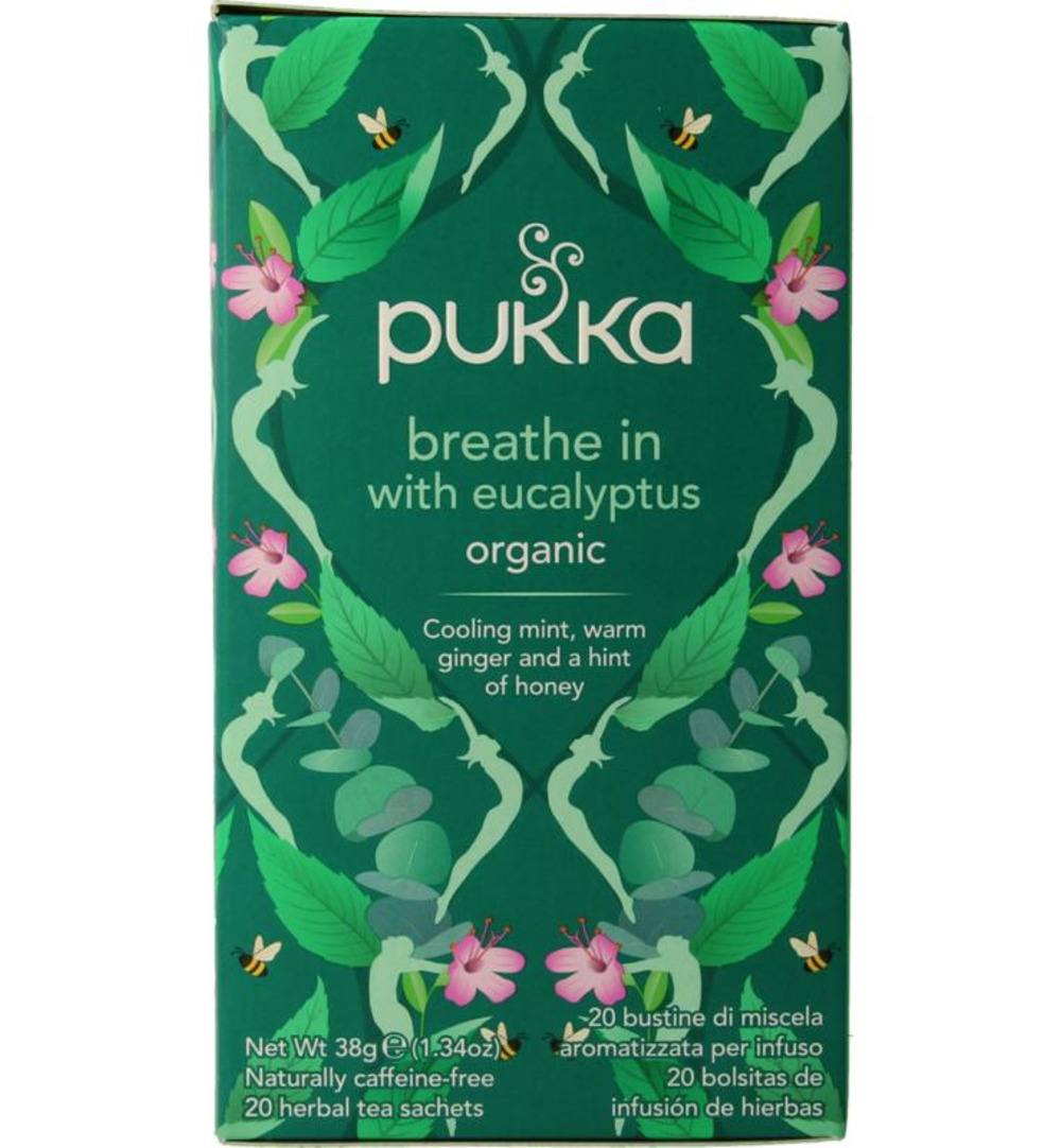 Pukka Organic Teas Breathe In Bio (20 zakjes)