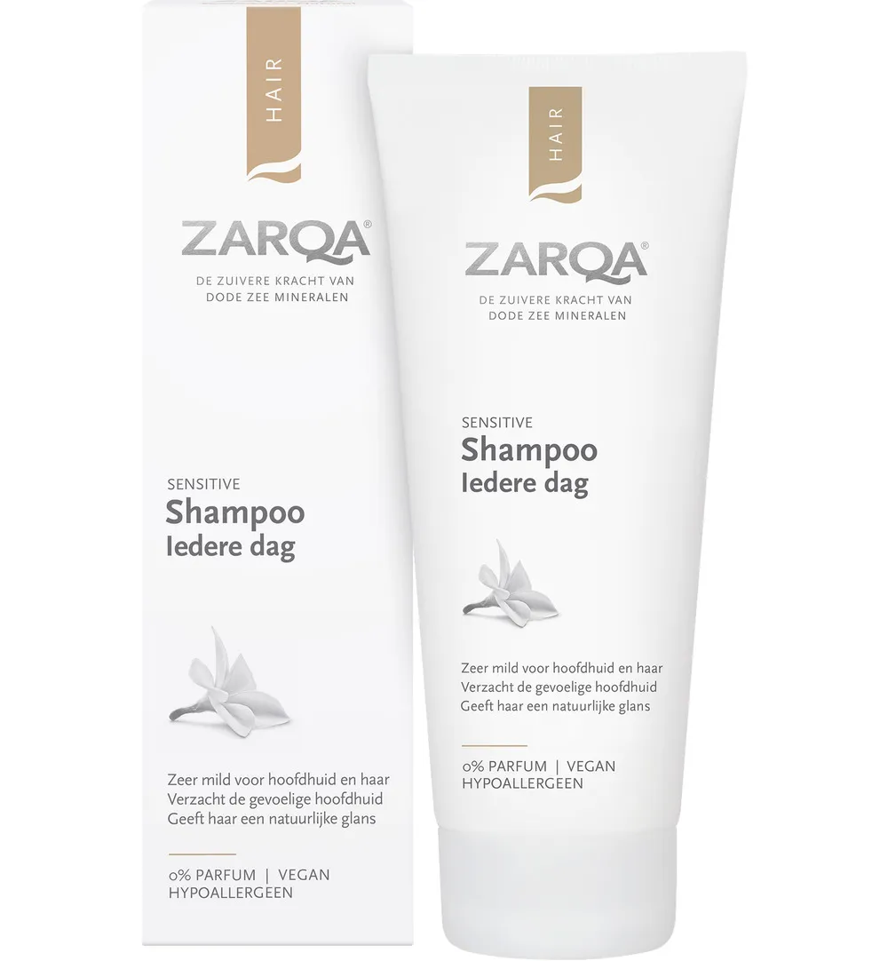 Zarqa Shampoo sensitive iedere dag (200 ml)