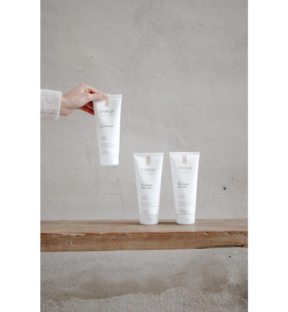 Zarqa Shampoo sensitive iedere dag (200 ml) - image 5