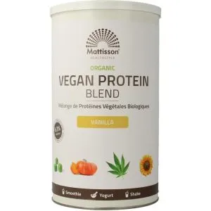 Mattisson Organic Vegan Protein Blend Va Nilla (400 gr)
