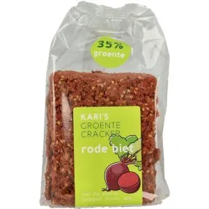 Kari'S Crackersgroentecracker Rode Biet Bio (180 gr)