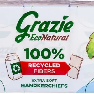Grazie Natural Zakdoekjes extra soft (90 stuks)