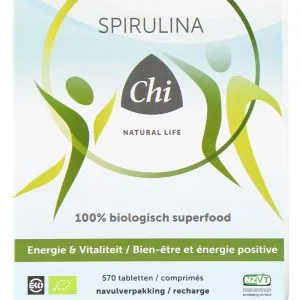 Chi Natural Life Spirulina Navul Bio (570 Tabletten)