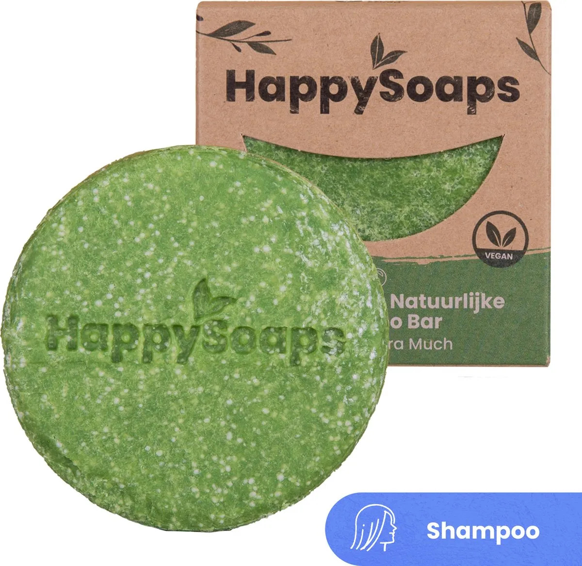 Happysoaps Shampoo bar aloe you vera much (70 gr)