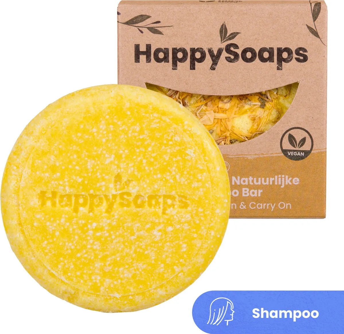 Happysoaps Shampoo bar chamomile down & c (70 gr)