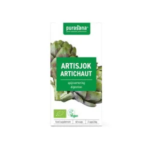 Purasana Artisjok extract 300 mg (60 vega capsules)