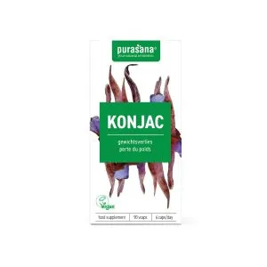 Purasana Konjak extract 530 mg (90 vega capsules)