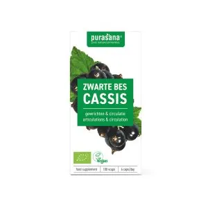 Purasana Zwarte bes 300 mg BIO (100 vega capsules)