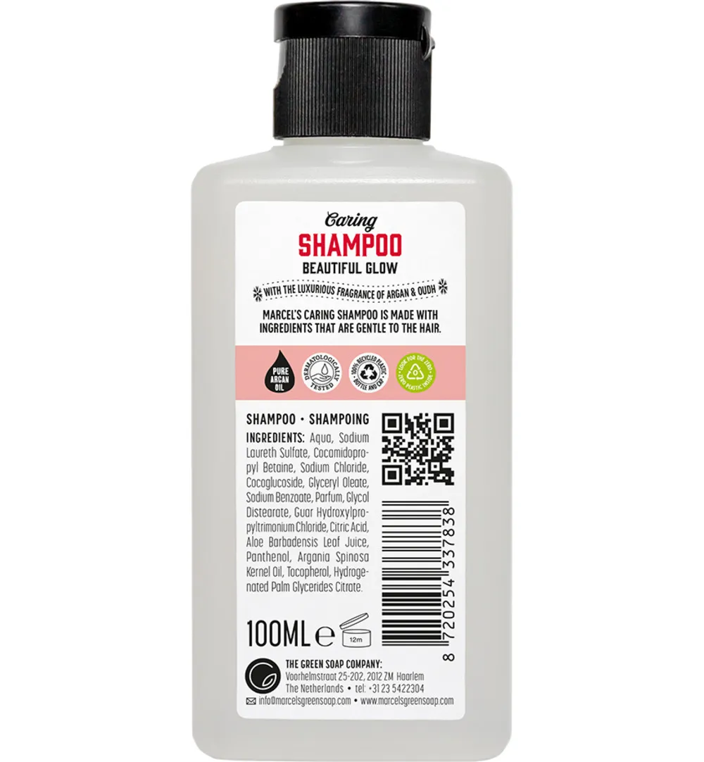Marcel's Green Soap Shampoo Caring Argan & Oudh (100 ml)
