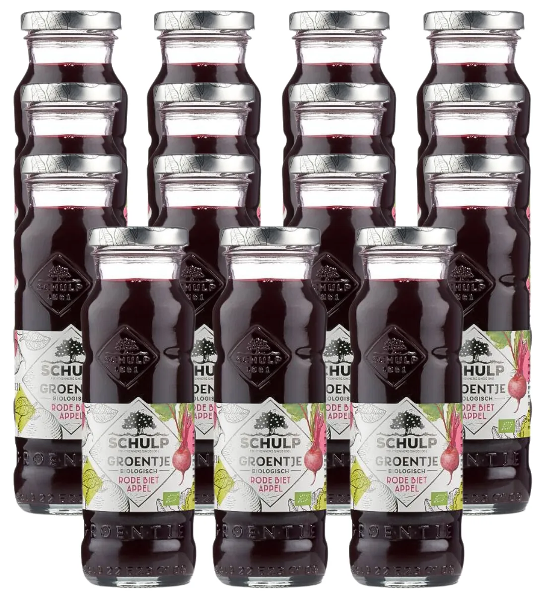 Schulp Rode Biet & Appelsap Bio (15 x 200 ml)