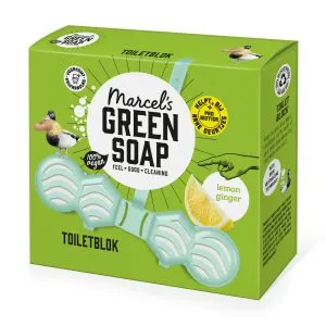 Marcel's Green Soap Toiletblok Citroen & Gember (35 gr)