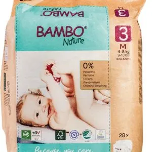 Bambo Nature Luiers 3 (28 stuks)