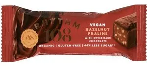 Rhythm 108 Vegan Chocoladebar Hazelnoot (33 gr)