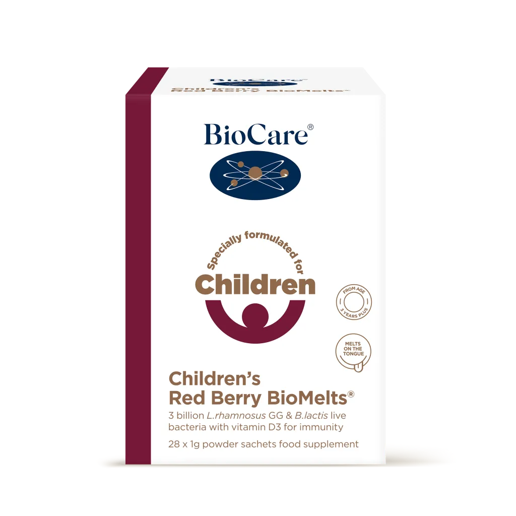Biocare Rode Bessen BioMelts voor Kinderen (28 zakjes)