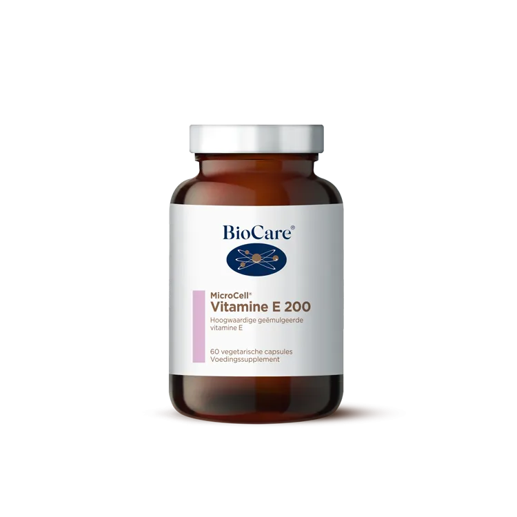 Biocare Microcell Vitamine E 200iu (60 vega capsules)