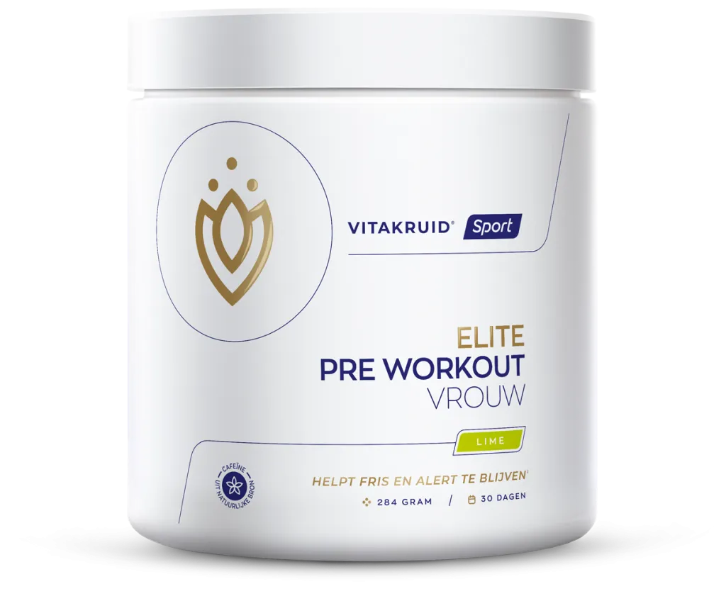 Vitakruid Elite Pre Workout Vrouw (284 gr)