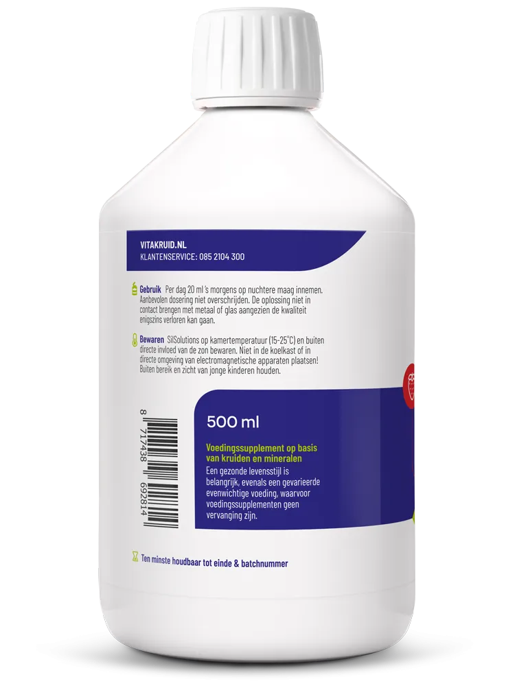 Vitakruid Silsolutions 500 - Aardbei (500 ml)