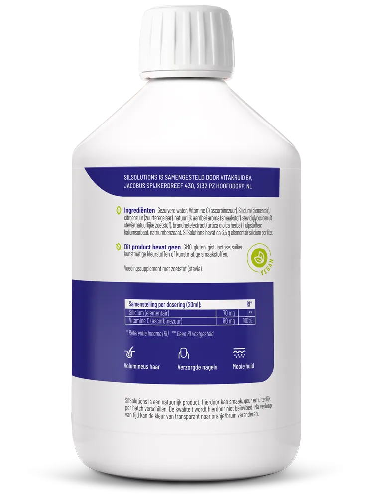 Vitakruid Silsolutions 500 - Aardbei (500 ml) - image 2