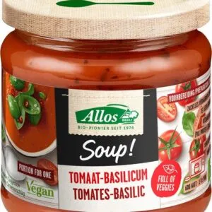 Allos Tomaat-Basilicumsoep (350 ml)