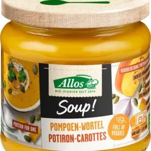 Allos Pompoen-Wortelsoep (350 ml)