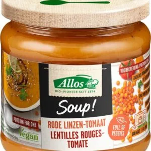 Allos Rode-Linzen-Tomatensoep (350 ml)