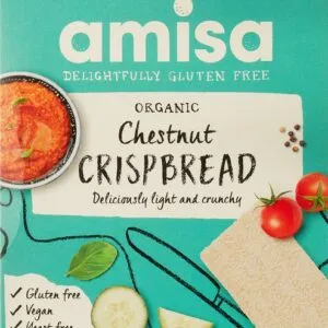 Amisa Crackers Kastanje Glutenvrij (100 gr)