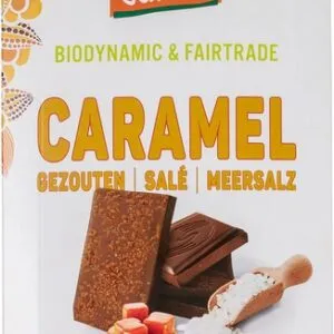 Belvas Chocolate-Bar Milk Salted Caramel (90 gr)
