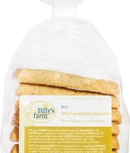 Billy's farm Speltstaafjes Amandel (175 gr)