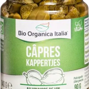 Bio Organica Italia Kappertjes In Azijn (140 gr)