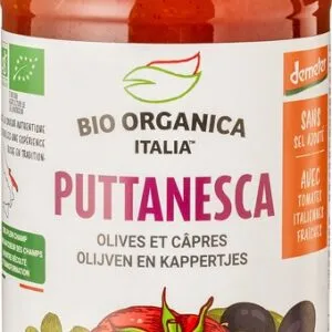Bio Organica Italia Pastasaus Olijven En Kappertjes (350 gr)