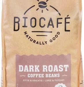 Biocafé Koffiebonen Dark Roast (1000 gr)