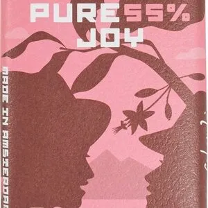 Chocolatemakers Chocoladereep Puur Joy 55% (80 gr)