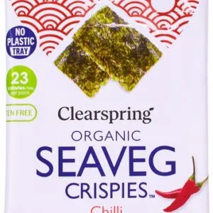 Clearspring Seaveg-Crispies Chili (4 gr)
