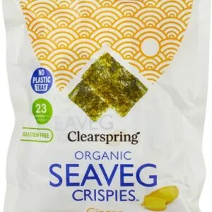 Clearspring Seaveg-Crispies Ginger Multipack (20 gr)
