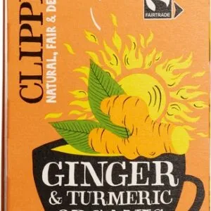 Clipper Kruidenthee Ginger-Tumeric (20 zakjes)