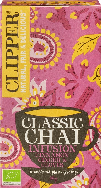 Clipper Kruidenthee Cl)Assic Chai (20 zakjes)