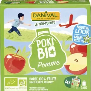 Danival Knijpfruit Appel (4 stuks)
