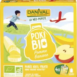 Danival Knijpfruit Appel-Banaan (4 stuks)