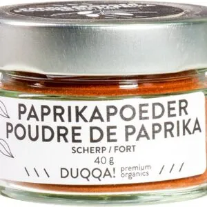 Duqqa! Paprikapoeder Scherp (40 gr)