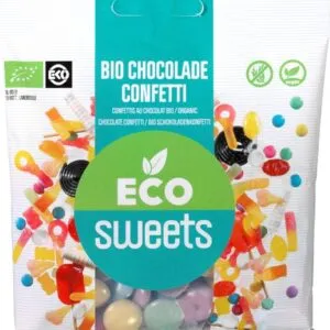 Eco Sweets Confetti Chocolade Puur Vegan (60 gr)