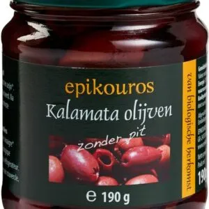Epikouros Kalamata-Olijven Zonder Pit (190 gr)
