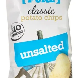 Go Pure Aardappelchips Unsalted classic (125 gr)