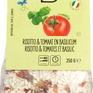 GreenAge Risotto Tomaat Basilicum (250 gr)