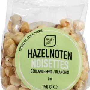 Greenage Hazelnoten Geblancheerd (150 gr)