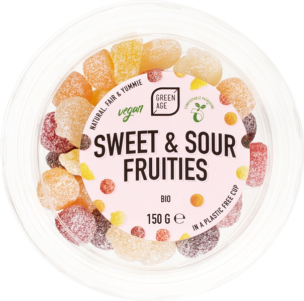 GreenAge Fruities Sweet & Sour (150 gr)