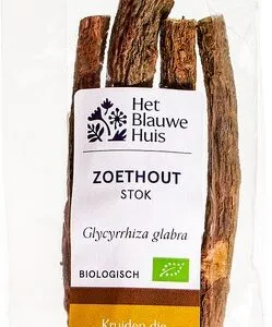 Het Blauwe Huis Zoethoutstokjes (20 gr)