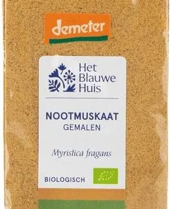 Het Blauwe Huis Nootmuskaat Gemalen (20 gr)