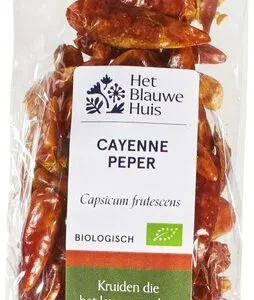 Het Blauwe Huis Cayennepeper Heel (15 gr)